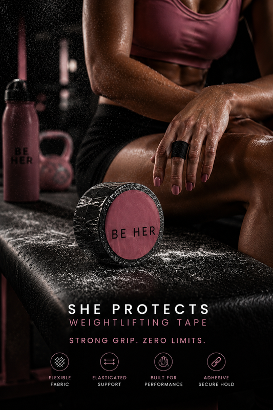 She Protects Premium Weightlifting Thumb & Grip Tape (2.5cm x 4.5m)