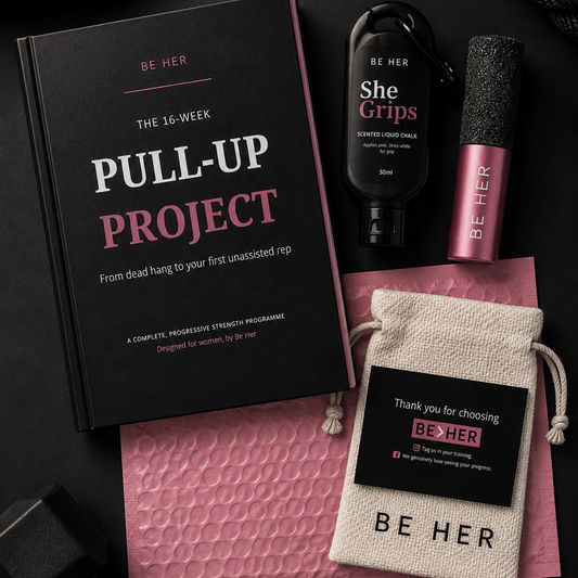 The Be Her Ultimate Pull-Up Kit & 16 Week Pull-Up Project
