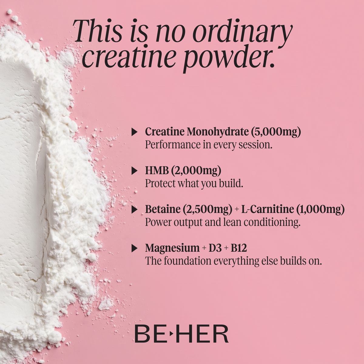 She Builds | Advanced Creatine Complex for Women