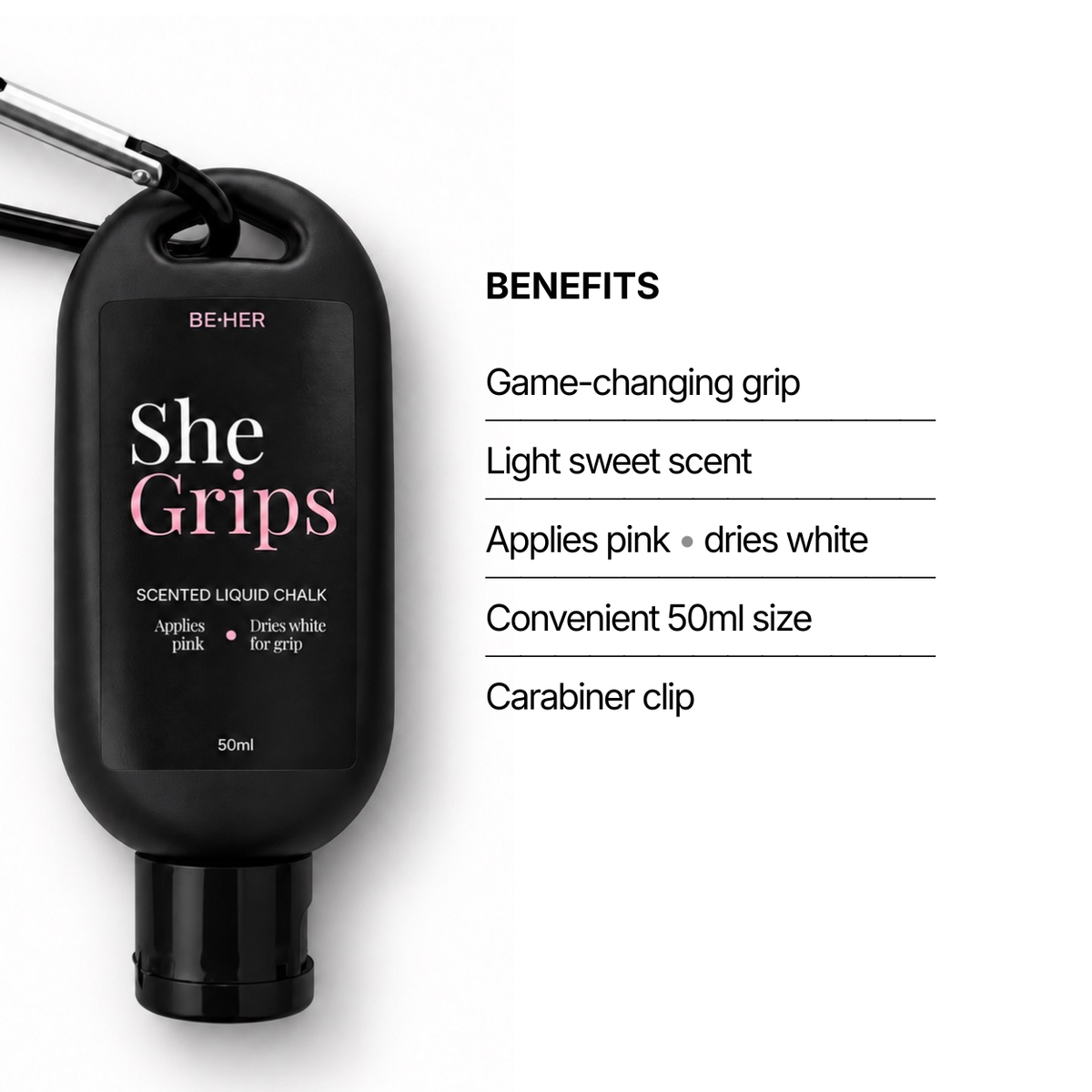 She Grips | Scented Liquid Chalk (50ml)